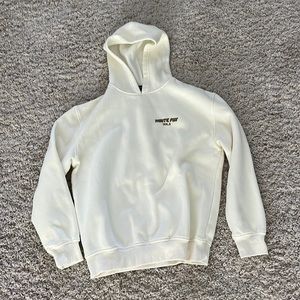 white fox hoodie